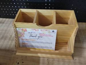 lot 19065 image: Innovation Kitchen Utensils Holder PH-023 Natural Color 37x26x19cm