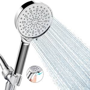 lot 19101 image: Cobbe Filtered Shower Head with Handheld - Filters Over 99percent Of Chlorine - 2.0 Carbon Shower Head Filter System - Water Softener Filters Beads for Hard Water - Reduces Dry Itchy Skin, Chrome