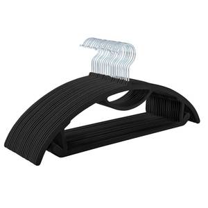 lot 19980 image: MIZGI Premium Velvet Hangers 50-Pack,No Shoulder Bump Hangers WTie Bar Ultra Thin Space Saving Non Slip Hanger Heavy Duty Felt Rounded Clothes Hanger for Sweaters,Coat,Jackets,Pants,Shirts