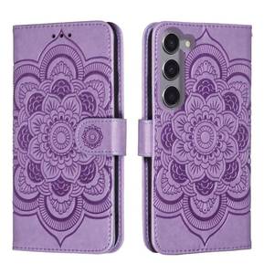 lot 20241 image: shingtomua for Samsung Galaxy S23 (Only) Case Wallet with Card Holder Kickstand Magnetic Soft Leather Flip Fold Case for Samsung S23 Cover (Purple)