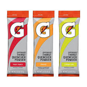lot 9429 image: Gatorade Thirst Quencher Powder Packets Orange Flavor Box