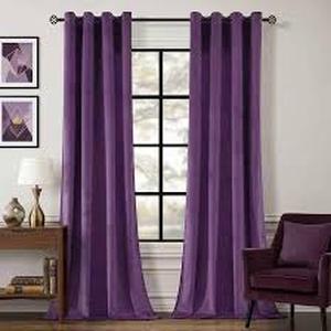 lot 9432 image: Guibaf Window Treatment Curtains Panel with Grommet