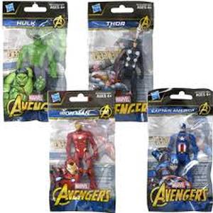 lot 1802 image: Hasbro toys action figures avengers 3.75 in