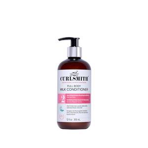 lot 2145 image: CURLSMITH Full Body Conditioner - Lightweight Volume Conditioner, Moisturizing & Detangling, For All Curl Types, Vegan & Cruelty Free (12 oz) - Retail $26
