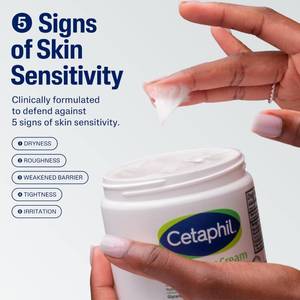 lot 2171 image: Cetaphil Face & Body Moisturizer, Hydrating Moisturizing Cream for Dry to Very Dry, Sensitive Skin, NEW 16 oz Fragrance Free, Non-Comedogenic, Non-Greasy