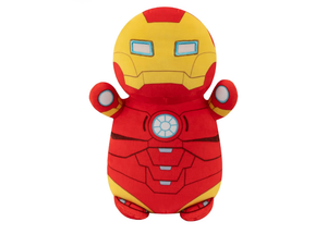 lot 2212 image: Squishmallows Original Marvel Spidey and His Amazing Friends 10-Inch Iron Man HugMees - Medium-Sized Ultrasoft Official Jazwares Plush - Retail $23