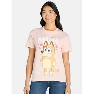 lot 2232 image: Bluey Womens Chilli Graphic Tee with Short Sleeves  Sizes XXS - Retail $20