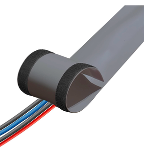 lot 2244 image: Rubber Bond Carpet Cord Cover Strips - Carpet Cord Hider for Easy Cable Management - 6x48 Cord Covers for Wires on Floor - Low Profile Carpet Cable Cover - Floor Wire Cover for Carpet - Grey - Retail $8