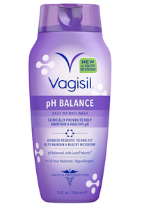 lot 2290 image: Vagisil pH Balanced Daily Intimate Feminine Wash for Women - 12 fl oz - Retail $6