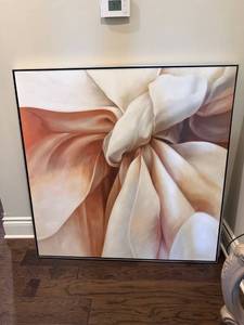 lot 939 image: Floral wall decor 49 x 49 in