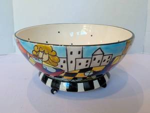 lot 1181 image: Prospero hand painted bowl