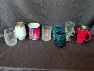 lot 1226 image: Mixed Drinkware Collection - Set of 7 Assorted Cups and Mugs