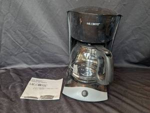 lot 1231 image: Mr. Coffee 12-Cup Drip Coffee Maker SK Series