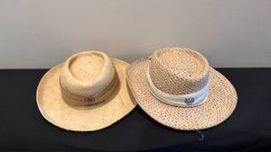 lot 1315 image: Straw Sun Hats