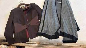 lot 1346 image: Mackie jacket and shaw poncho
