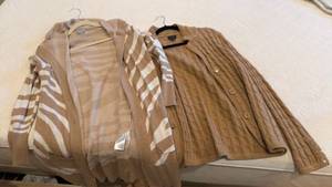 lot 1366 image: Talbots and other ladies sweater jackets