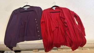 lot 1377 image: North Style and other ladies sweater jackets