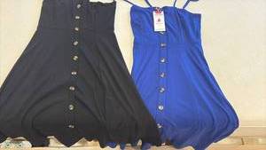 lot 1423 image: Two cotton sundresses size small