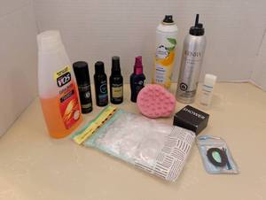 lot 1515 image: Hair products and styling mousse