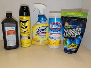 lot 1540 image: Household Cleaning & Pest Control Bundle