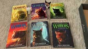 lot 1610 image: Warriors Omen of the Stars Complete Series Set by Erin Hunter