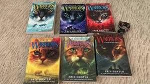 lot 1612 image: Warriors The Broken Code Complete Series Set by Erin Hunter