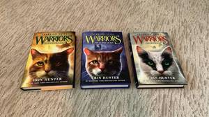lot 1626 image: Warriors Changing Skies Series Set of 3 Books by Erin Hunter