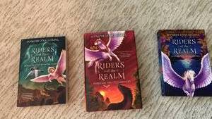 lot 1634 image: Riders of the Realm Series by Jennifer Lynn Alvarez - Set of 3 Books