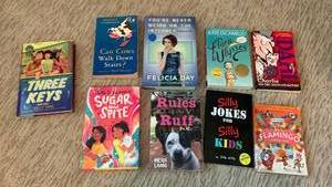 lot 1641 image: Books including Can Cows Walk Downstairs