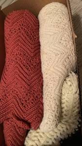 lot 1670 image: Crochet blankets