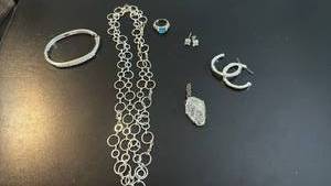lot 1965 image: Swarovski bracelet and other womens jewelry