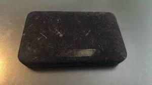 lot 1979 image: Velvet jewelry box