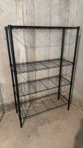 lot 2019 image: Wire adjustable shelf 55x36x14 located in basement