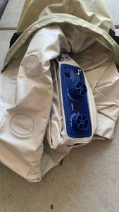 lot 3015 image: Intex Air mattress with electric inflation