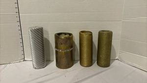 lot 3304 image: Decorative Pillar Candles