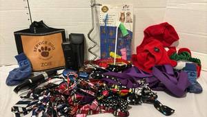 lot 3343 image: Dog Accessories, Training Supplies and bow ties