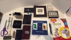 lot 3406 image: Mixed Lot of Desk Accessories and Collectibles