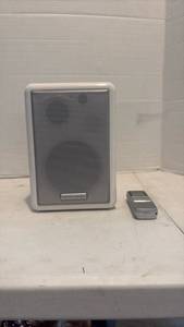 lot 3408 image: Automation Hardware Wireless Speaker with Sony Digital Voice Recorder