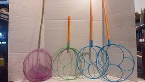 lot 3456 image: Kids Butterfly Net and Bubble Wand Set