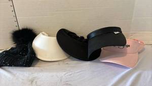 lot 3466 image: Visors and a stocking cap