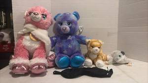 lot 3511 image: Plush Stuffed Animals Lot of 4