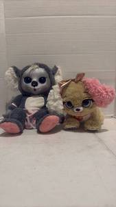 lot 3525 image: Animal Babies Nursery Koala Baby Doll & Pound Puppies Plush Dog toys
