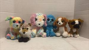 lot 3528 image: Ty Beanie Boos Dog & Animal Plush Lot of 6
