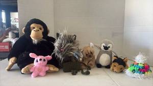lot 3534 image: Stuffed Animal Plush Toy Collection - Lot of 7