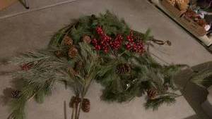 lot 3621 image: Christmas greenery