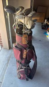 lot 3700 image: Golf Club Set with Bag - Cobra, Orlimar & More