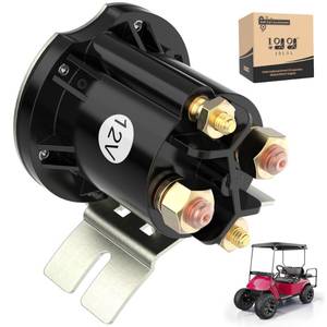 lot 6560 image: 10L0L 12V Golf Cart Starter Solenoid Relay for Yamaha G22 G23 G27 G28 G29 YDRA Gas, 4-Terminal Continuous Duty Solenoid, Replaces JW1-H1950-00-00 JR3-H1950-00-00 JF2-H1950-00 J38-81950-01 684-1251-012