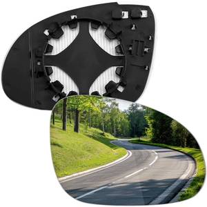 lot 6668 image: LOIYLLEN Passenger Side Mirror Replacement for Volkswagen VW 2006-2009 Golf GTI MK5 Golf Rabbit 2005-2010 Passat Jetta 2011-2014 Jetta Sportswagen 2007-2008 EOS 2008 R32 - Right Heated Mirrors Glass