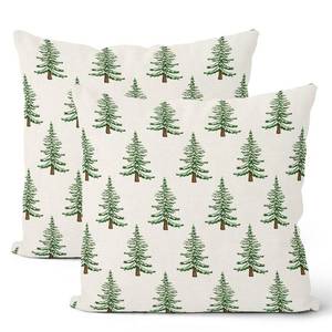 lot 6691 image: QANOK Christmas Pillow Covers 18x18 Set of 2, Snowflake Print Throw Pillows, Red Winter Holiday Decorative Cushion Case, Christmas Decorations for Home Couch Sofa (Red snowflake)