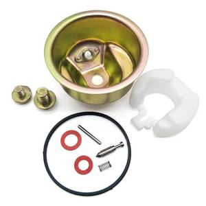 lot 6696 image: Carburetor Kit Compatible with Most Honda GX240 GX270 GX340 GX390 Needle Bowl Float Gasket Seal Pin (GCV160 GCV190 Needle Bowl Float Gasket Set)